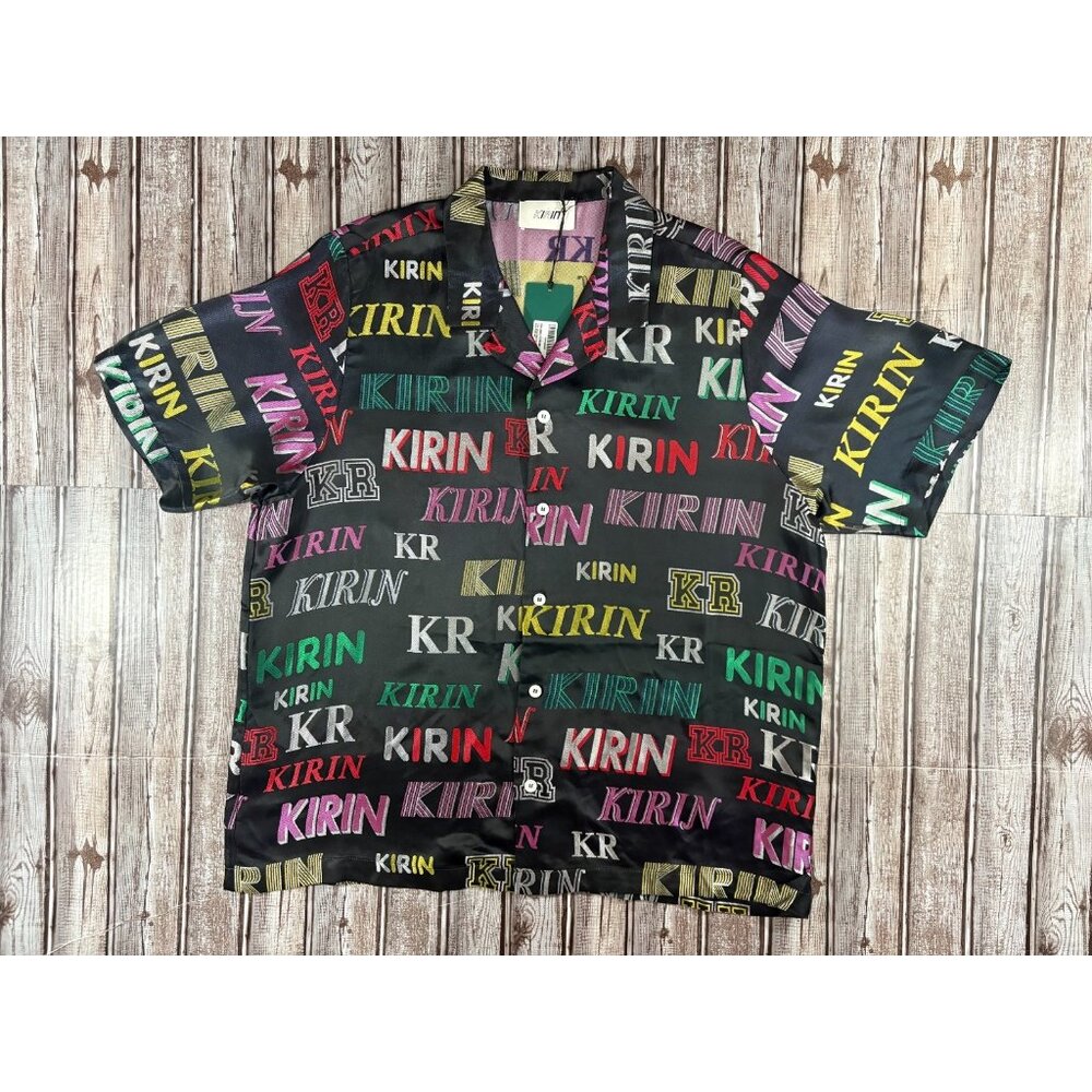 KIRIN PEGGY GOU Logo Shirt size 46 multicolor NWT $449 made in Italy